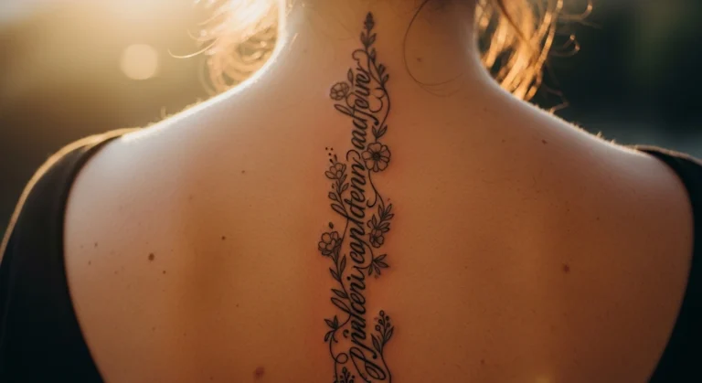 Best Spine Tattoos for Women