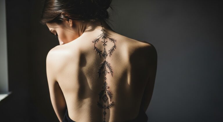 15 Bold Spine Tattoos for Women With Unique Flair