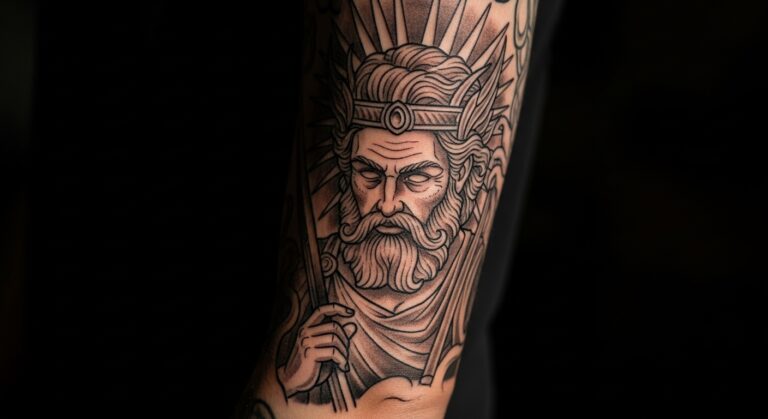 10 Fine God Tattoos for Women as Half Sleeves