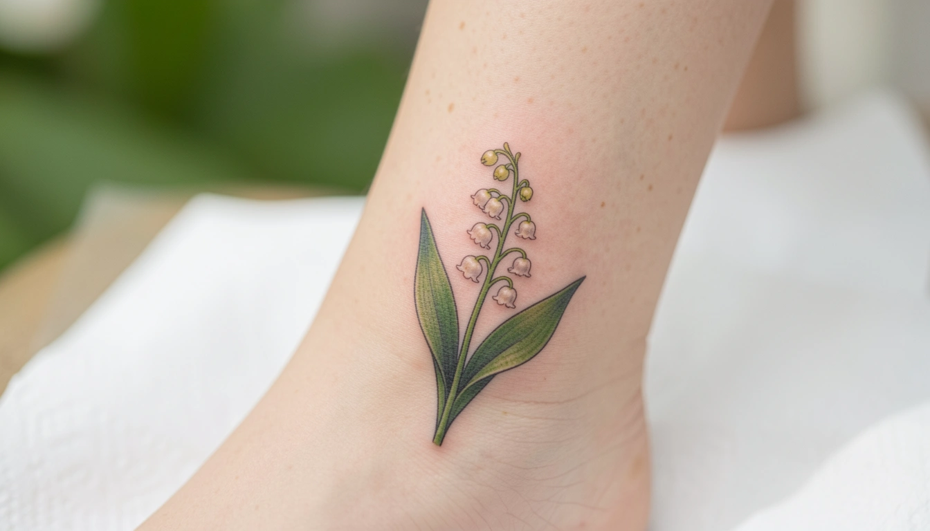 31 Mini Lily of the Valley Tattoos to Try This Year