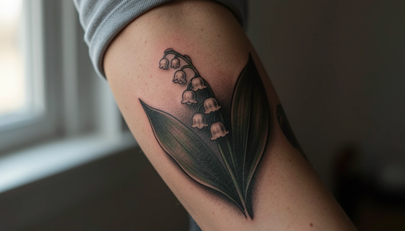 33 Profound Lily of the Valley Tattoos with Powerful Stories
