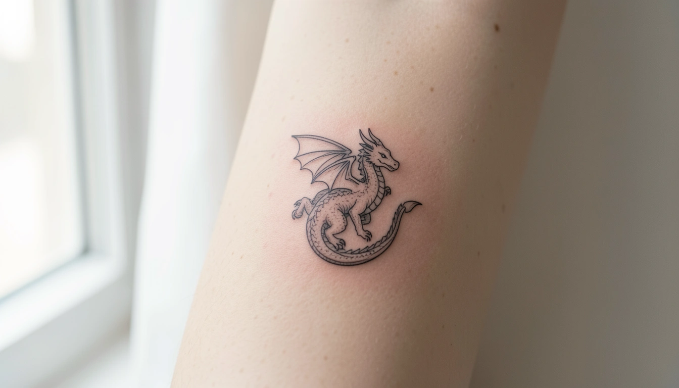41 Soft Dragon Tattoos for Women That Aren’t Boring