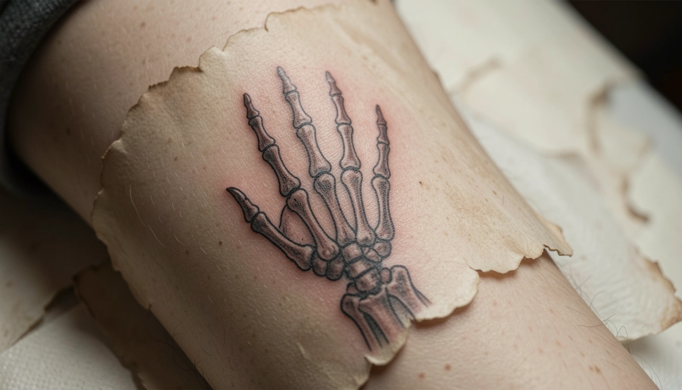 13 Charming Small Skeleton Hand Tattoos Worth Stealing in 2026