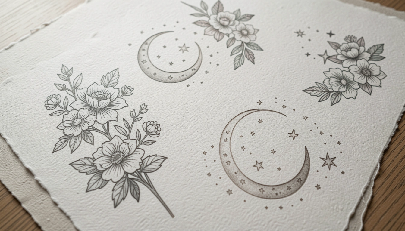 21 Iconic Female Tattoo Stencil Ideas That Steal the Show