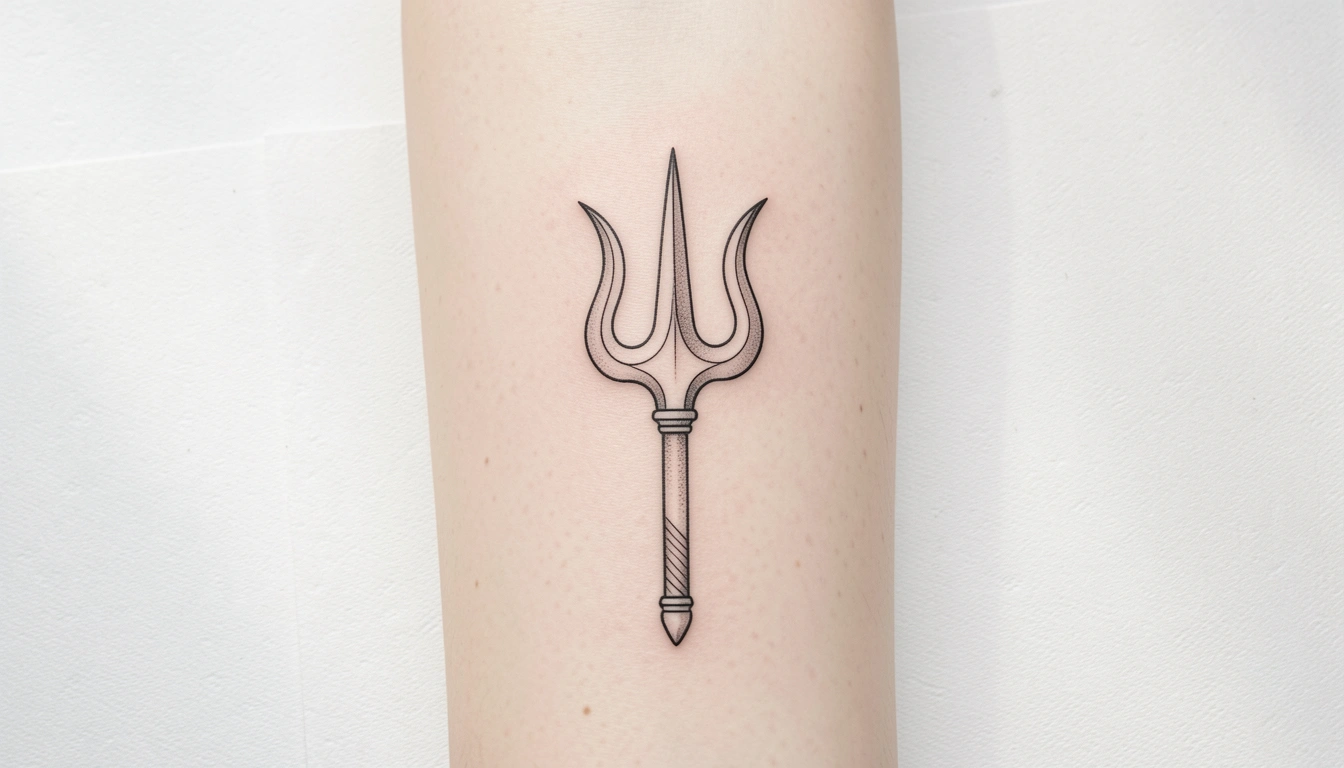 23 Sacred Trishul Tattoo Designs Rooted in Faith
