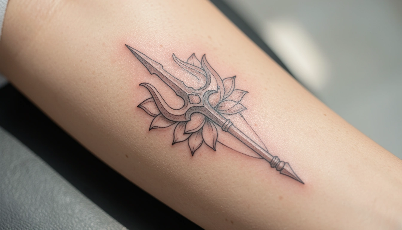 31 Divine Trishul Tattoo Designs That Carry Faith