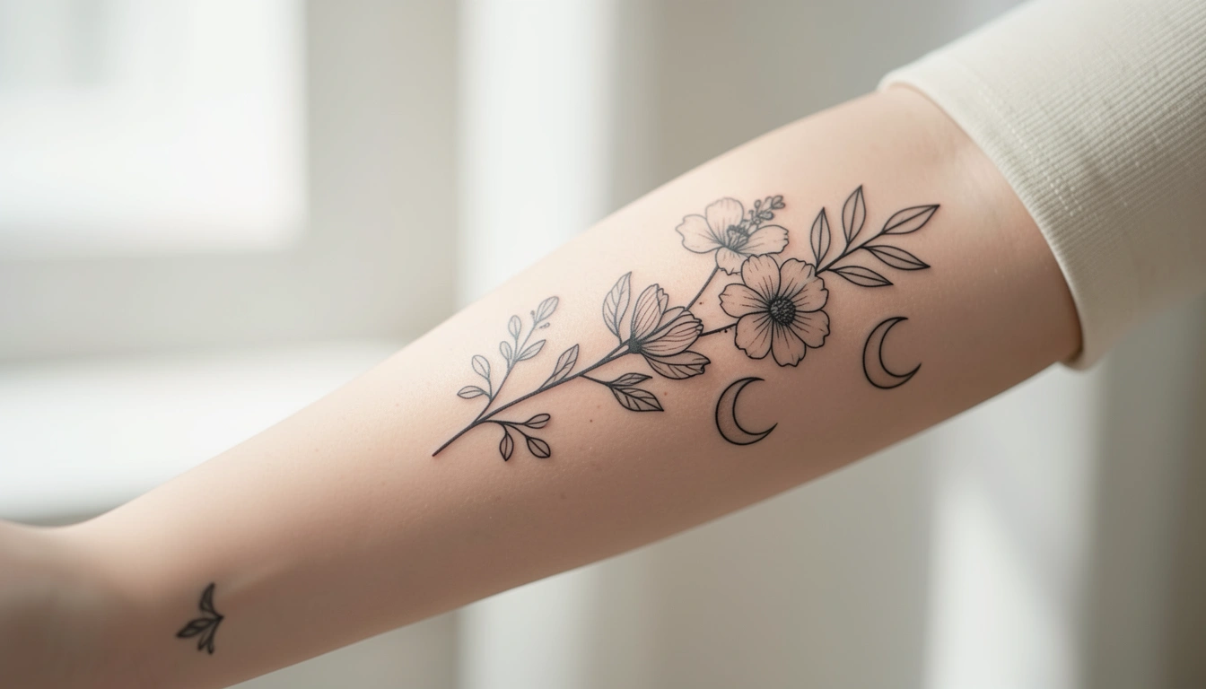 33 Dainty Sleeve Tattoos for Women to Match Any Aesthetic
