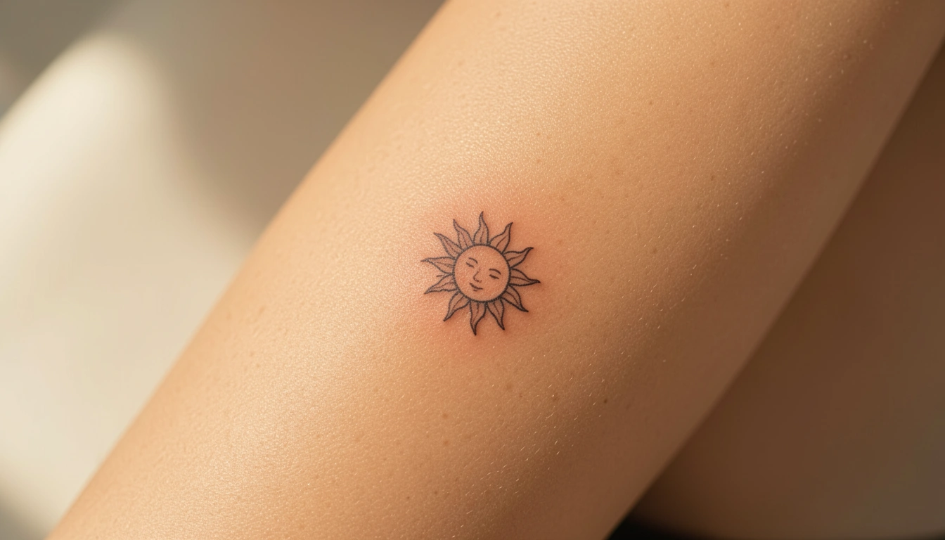 20 Trending Sun Tattoo Designs for the Modern Woman