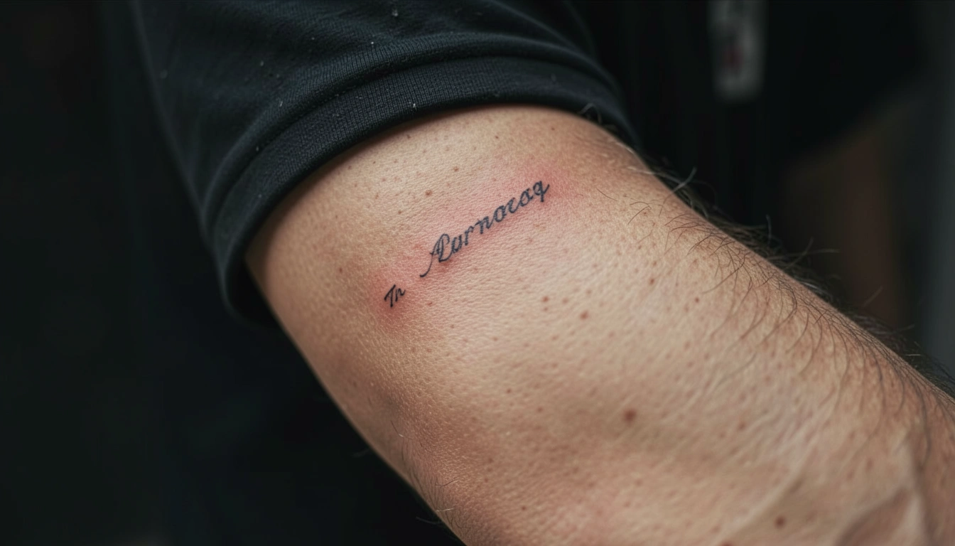 11 Subtle Small Upper Arm Tattoos for Men Worth Stealing