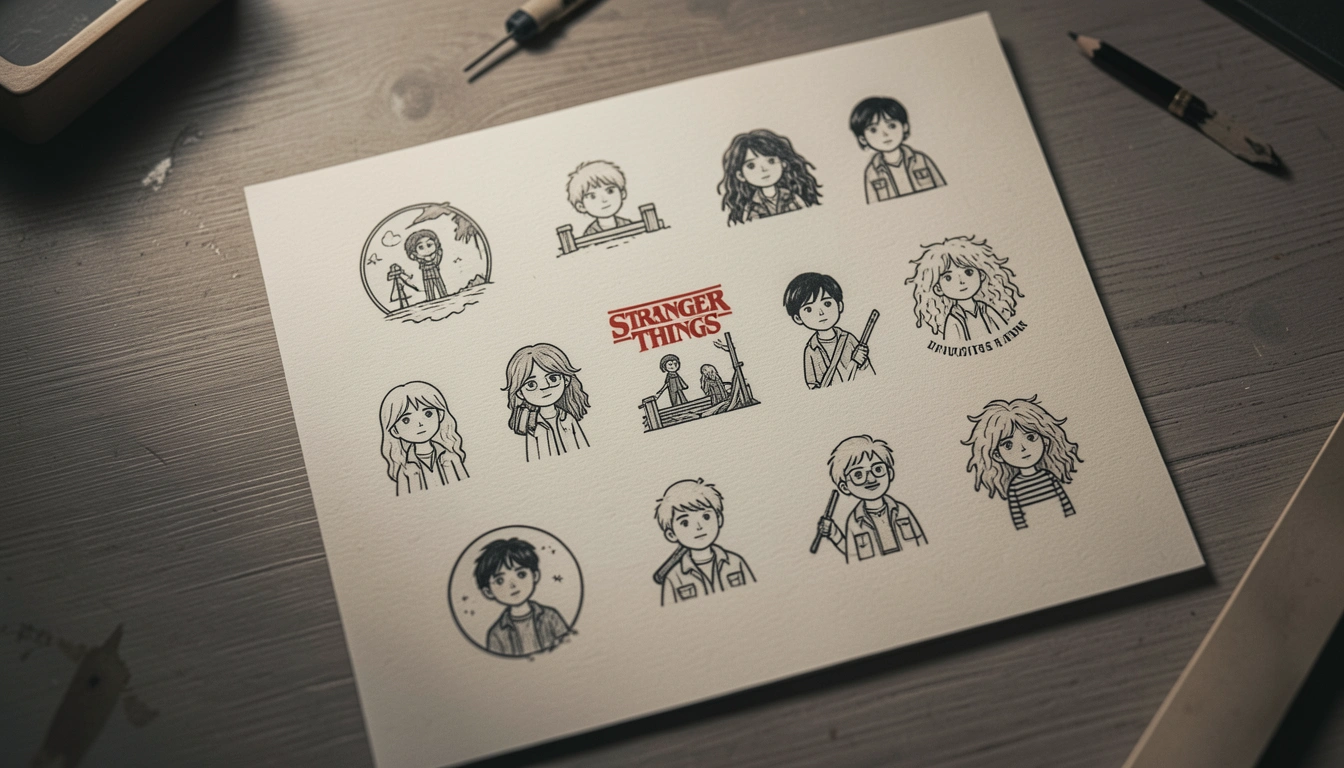 31 Petite Stranger Things Inspired Tattoos Fans Will Adore