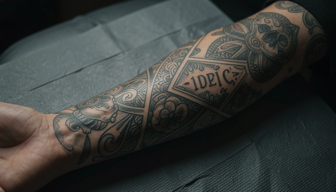 7 Crisp Small Forearm Sleeve Tattoos for Men Made to Stand Out