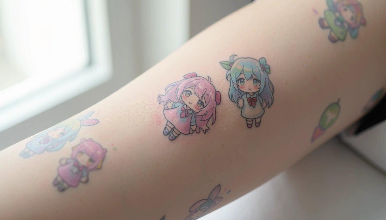 11 Chic Small Anime Inspired Tattoos for True Fans
