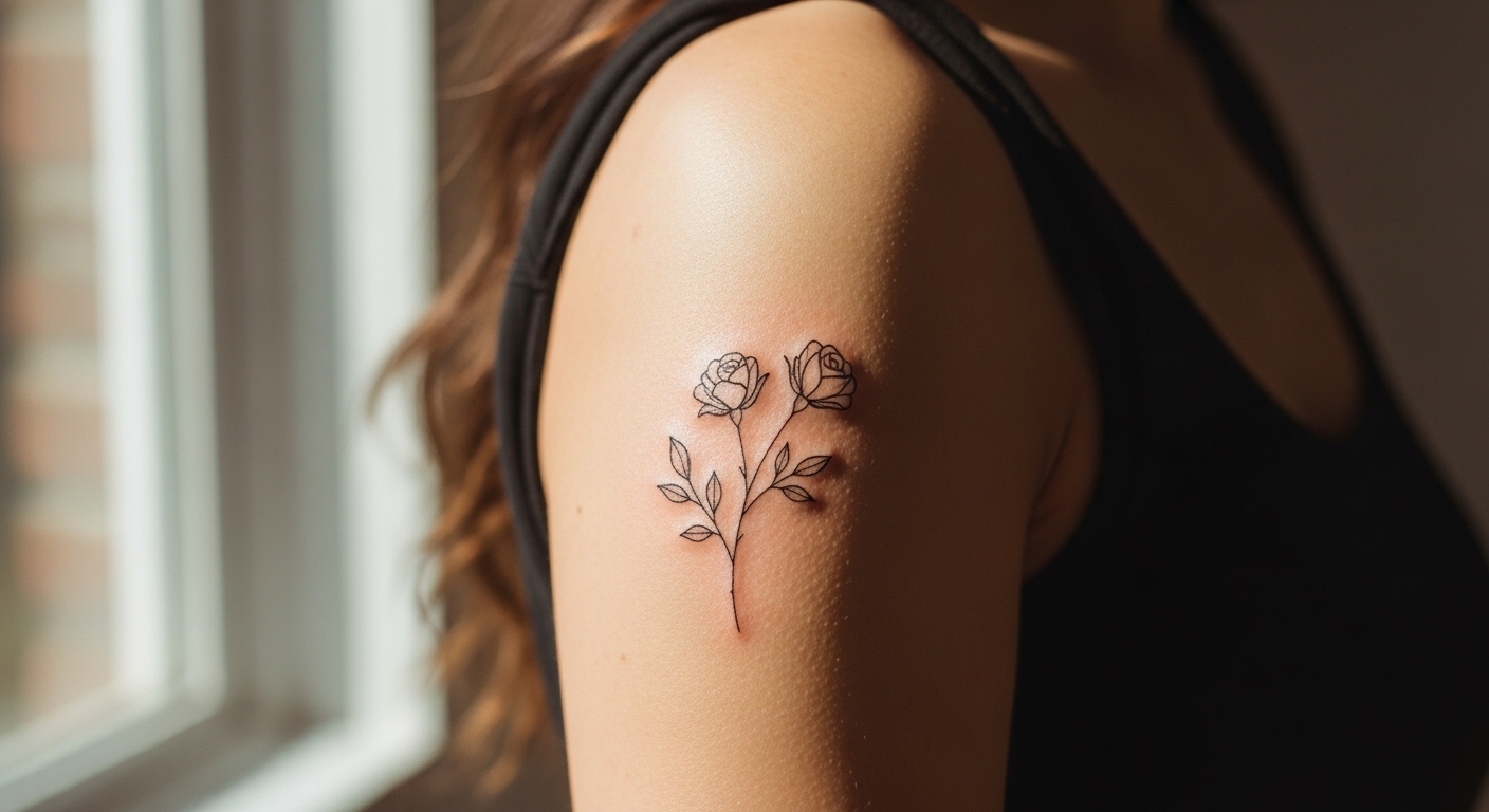 17 Elegant Small Upper Arm Tattoos That Steal Hearts