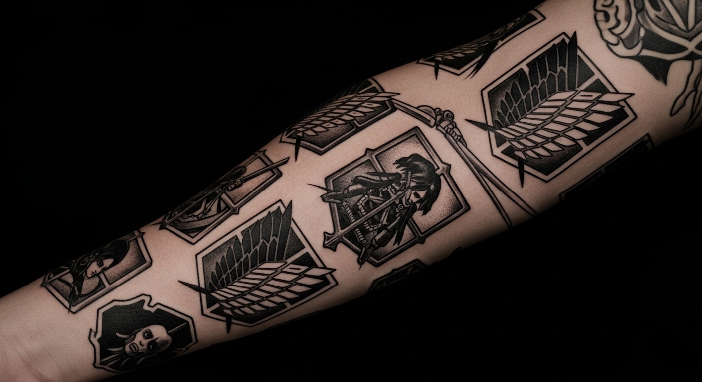 23 Iconic Attack on Titan Inspired Tattoos for True Fans