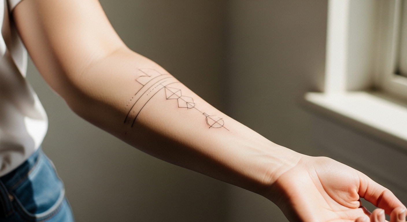 27 Elegant Minimalist Arm Sleeve Tattoo Ideas for Women