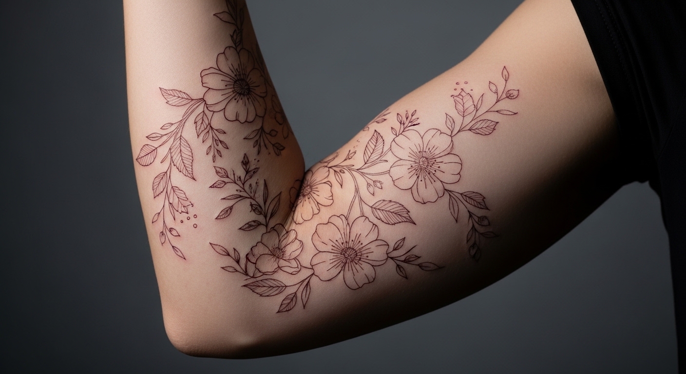 31 Aesthetic Arm Sleeve Tattoo Stencils Every Woman Will Love