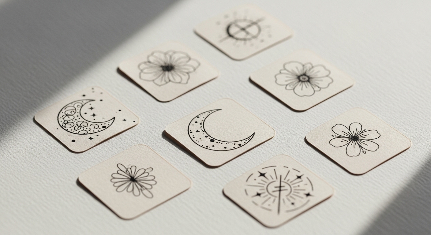 21 Aesthetic Small Matching Tattoo Stencils Worth Stealing