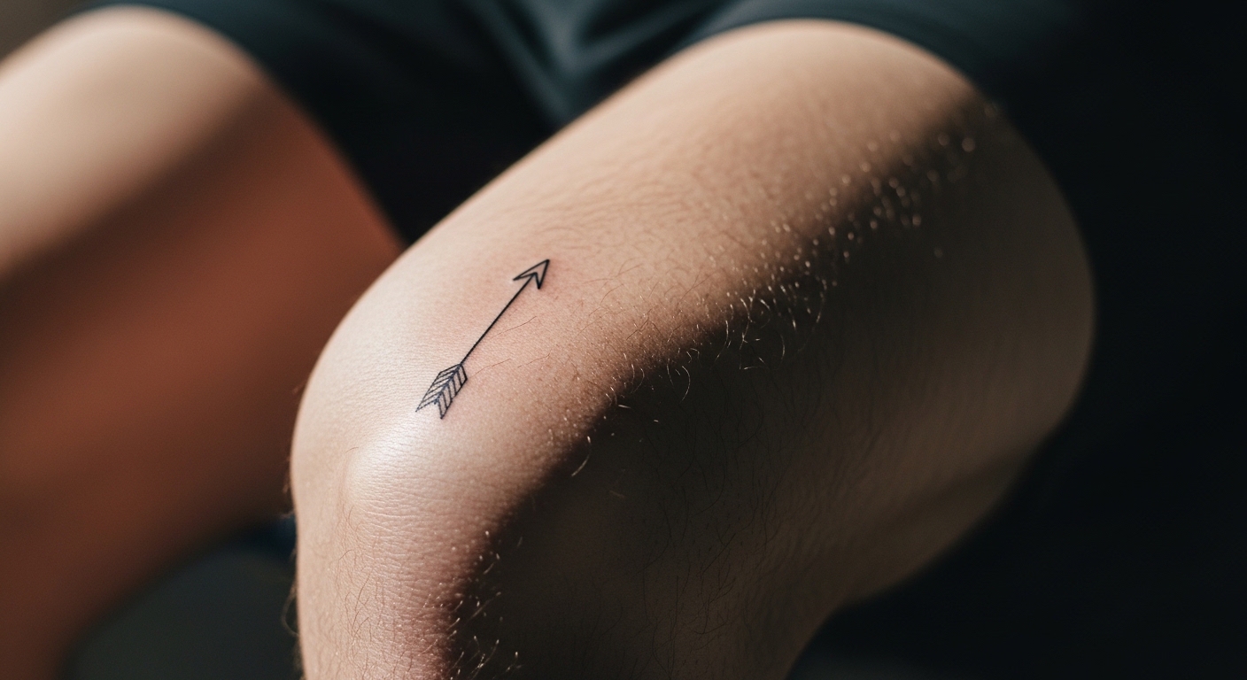 25 Bold Minimalist Thigh Tattoo Ideas Made for Men