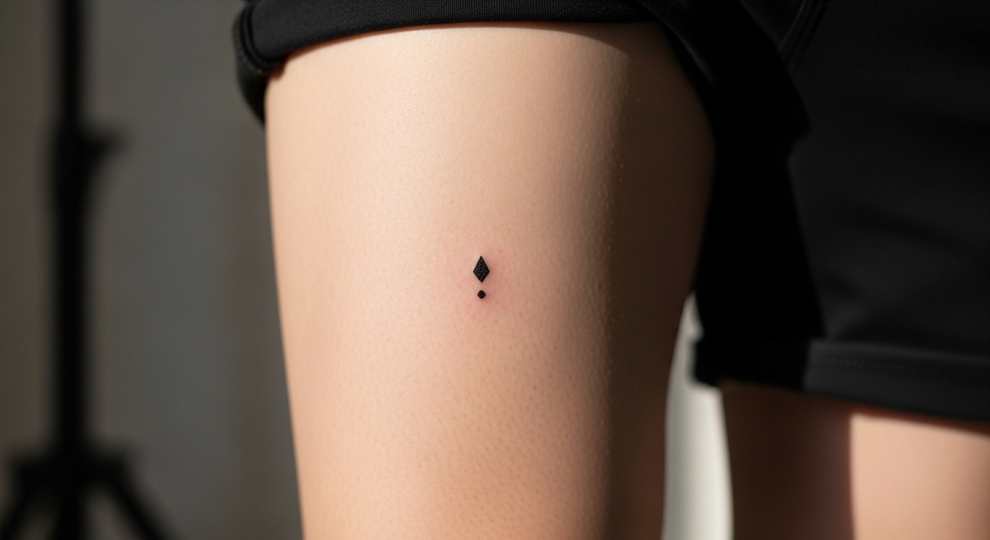 15 Cool Micro Thigh Tattoo Ideas Every Guy Will Love