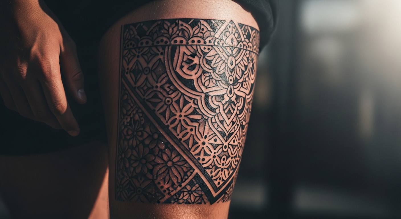 33 Unique Thigh Tattoo Inspo Ideas Worth the Pain