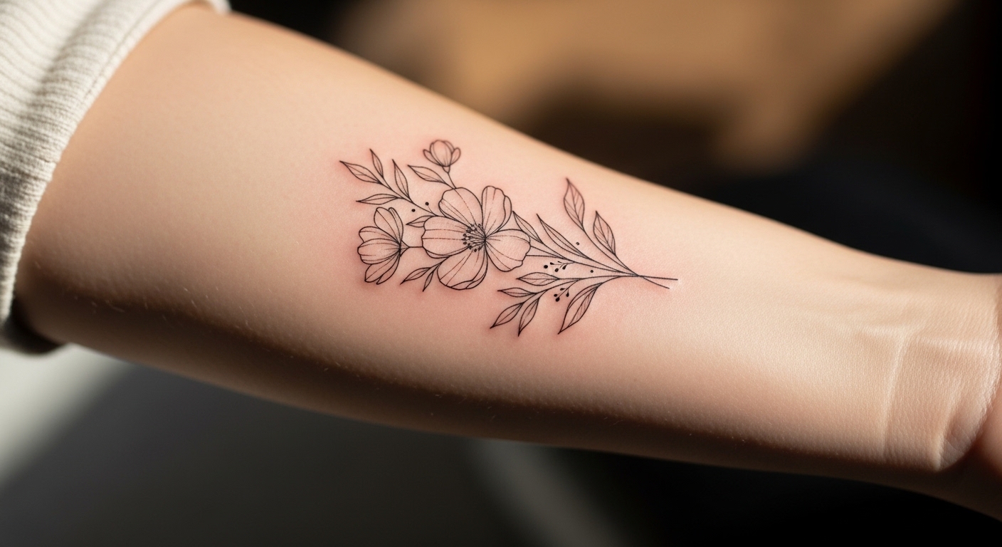 15 Delicate Small Arm Tattoos for Modern Frauen