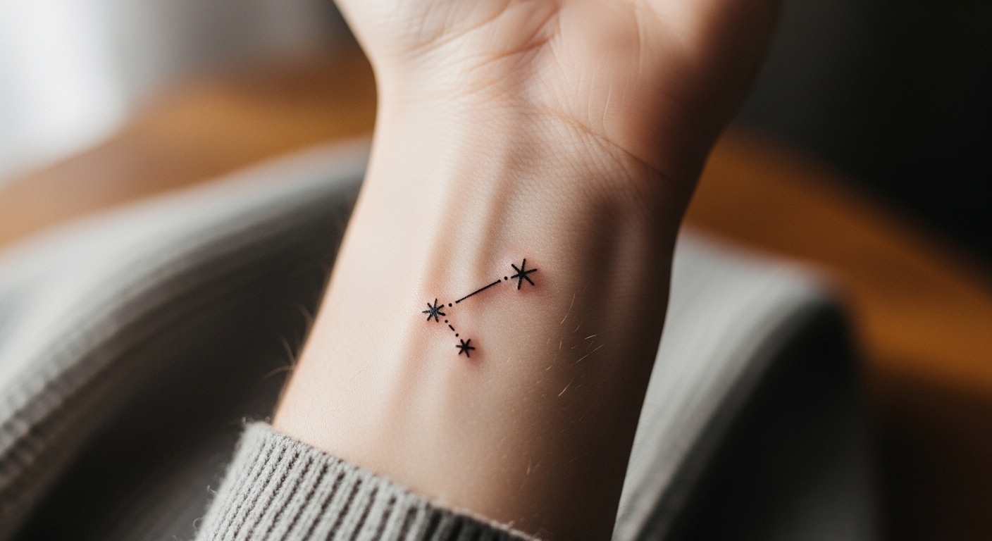 23 Edgy Minimalist Stick and Poke Tattoo Ideas to Save