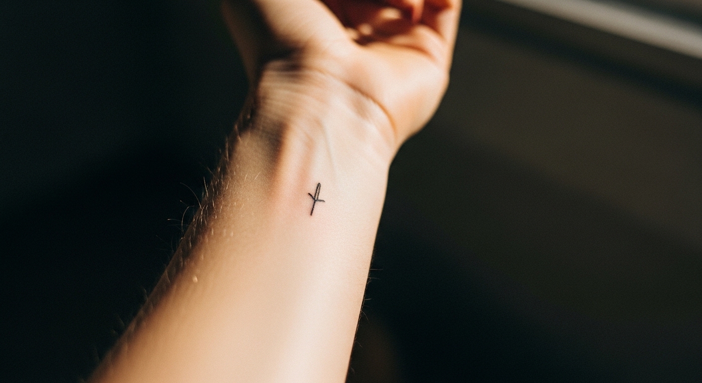 17 Pretty Small Stick and Poke Tattoos Every Woman Will Love