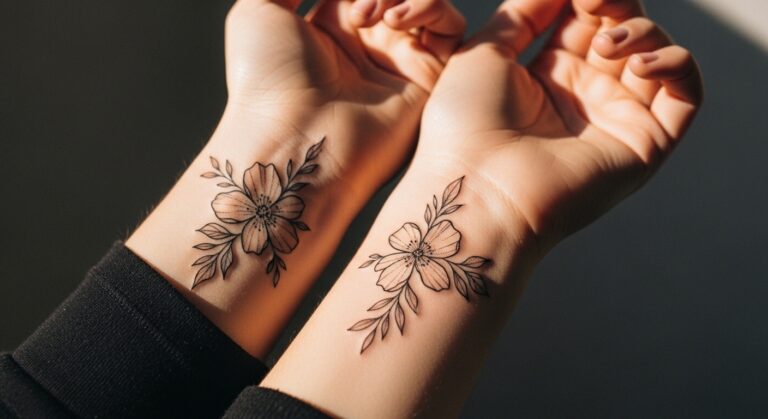9 Feminine Mother and Daughter Tattoos Worth Sharing