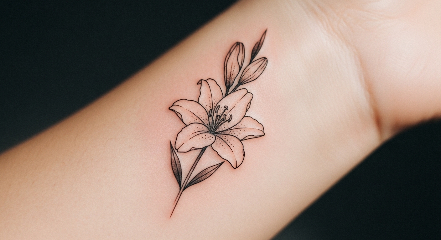 20 Subtle Small Lilly Tattoo Designs That Pack a Punch