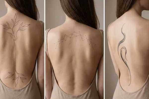 20 Elegant Minimalist Full Back Tattoo Ideas Every Woman Will Love