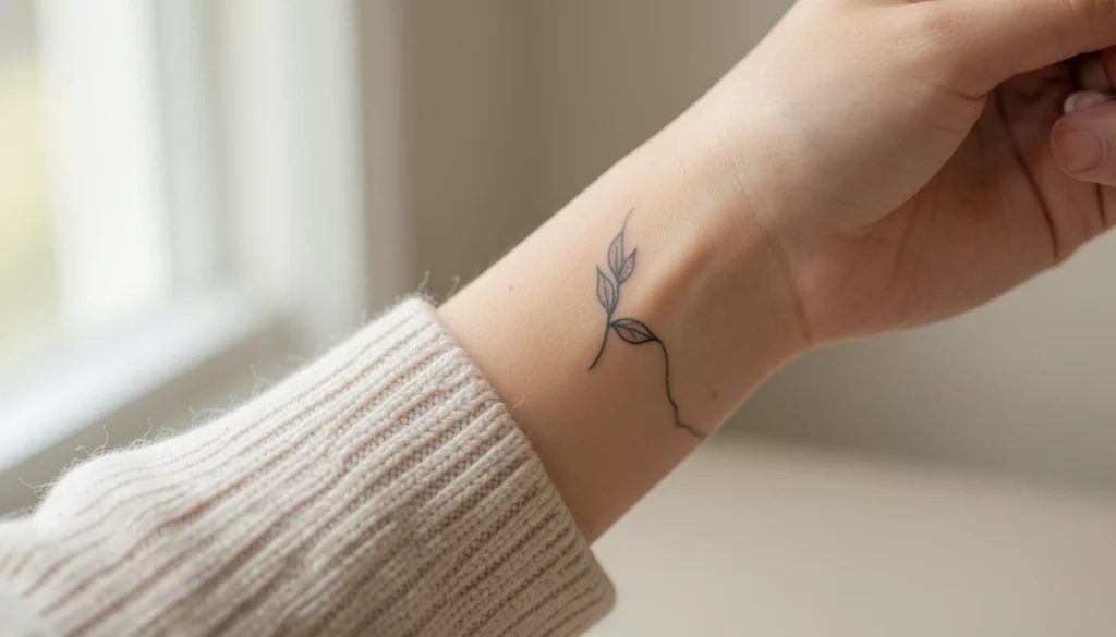 small fine line tattoos for women ideas