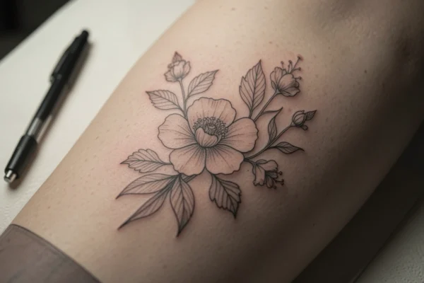 17 Heartfelt Fine Line Tattoos for Women with Hidden Meaning