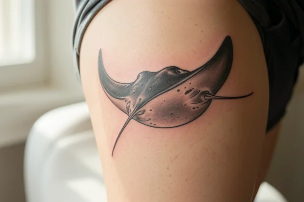 17 Powerful Manta Ray Tattoos That Tell a Story
