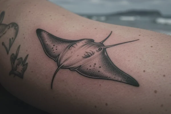 21 Magical Manta Ray Tattoos to Feel Confident In