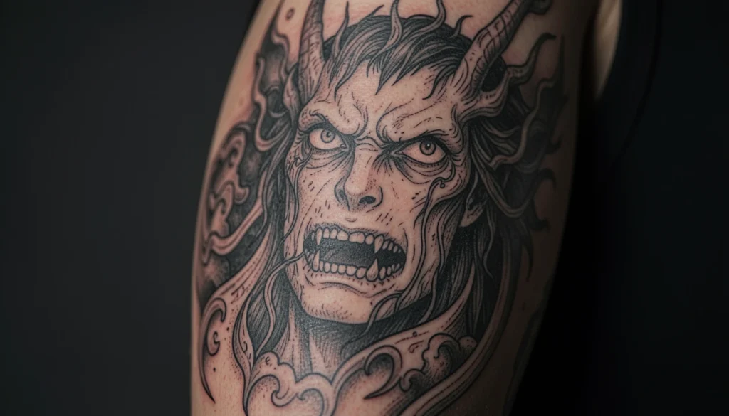 junji ito tattoo with deep meaning