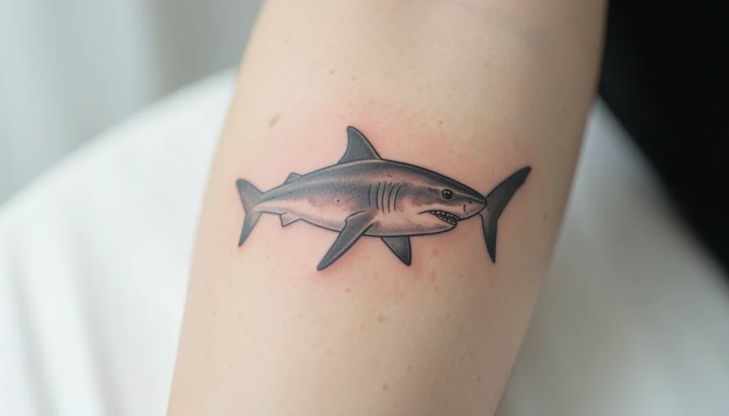minimalist hammerhead shark tattoo designs