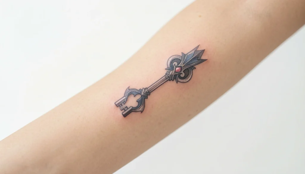 minimalist kingdom hearts tattoo designs