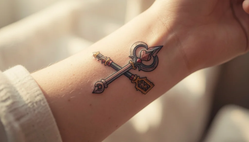 small kingdom hearts tattoo ideas