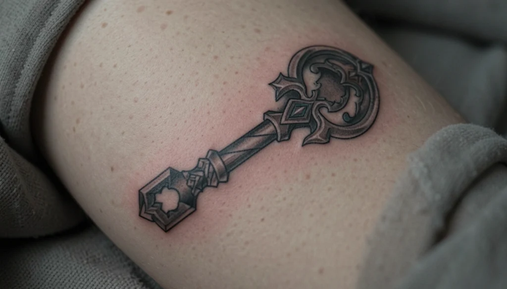 kingdom hearts tattoo with deep meaning