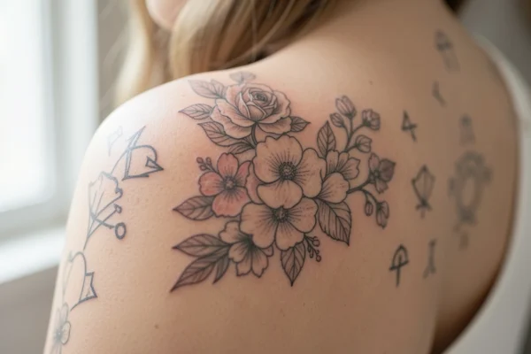 11 Empowering Feminine Shoulder Tattoos with Powerful Stories