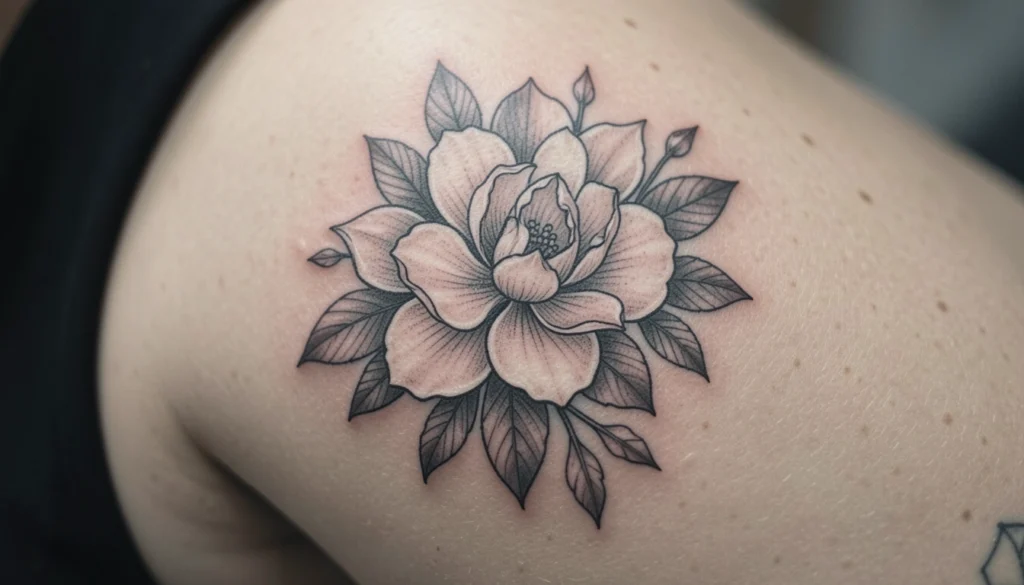 aesthetic white ink tattoo inspo
