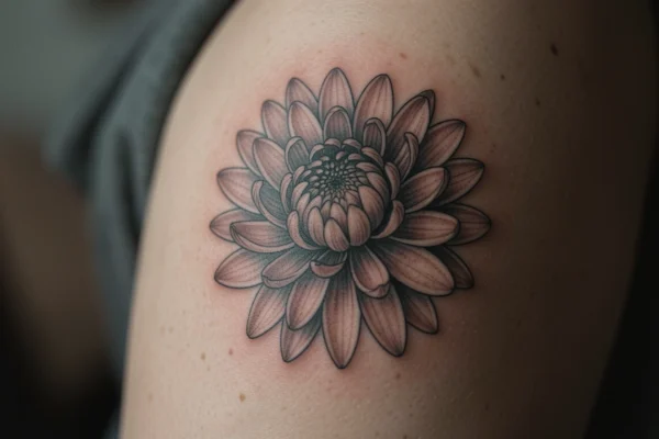 21 Meaningful November Flower Tattoos Rich in Symbolism