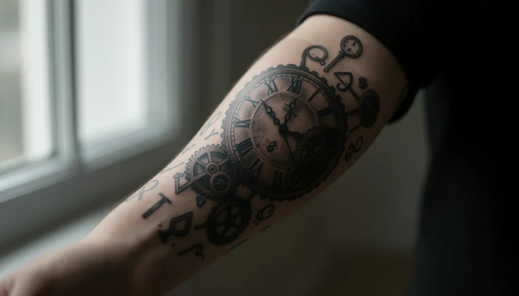 men tattoos arm sleeve with deep meaning