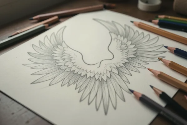 33 Divine Angel Wing Tattoos That Carry Faith
