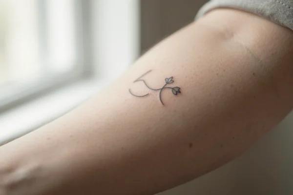 17 Minimalist Inner Forearm Tattoos for Effortless Style