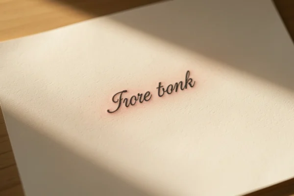 27 Clean Meaningful Word Tattoos with Quiet Elegance