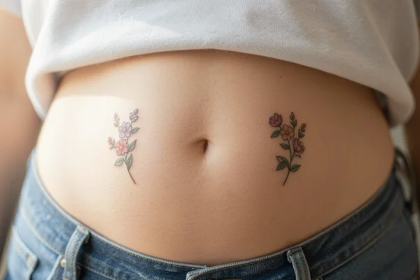 41 Refined Lower Stomach Tattoos for Understated Looks