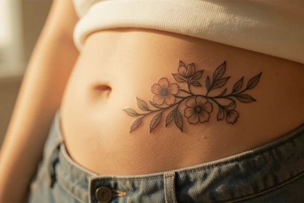 51 Classic Small Lower Stomach Tattoos Worth Stealing