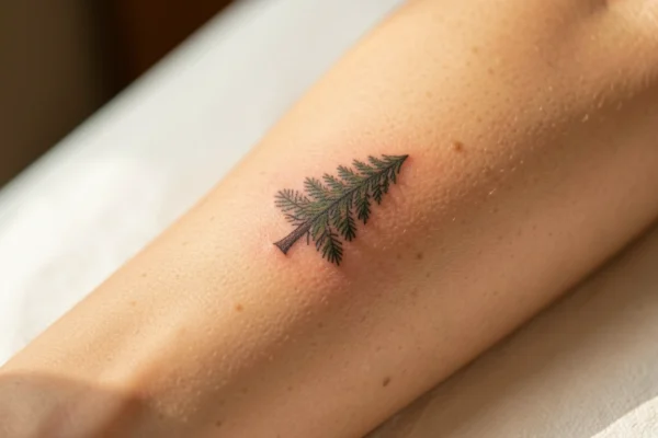 13 Mini Pine Tree Tattoos You’ll Want to Try