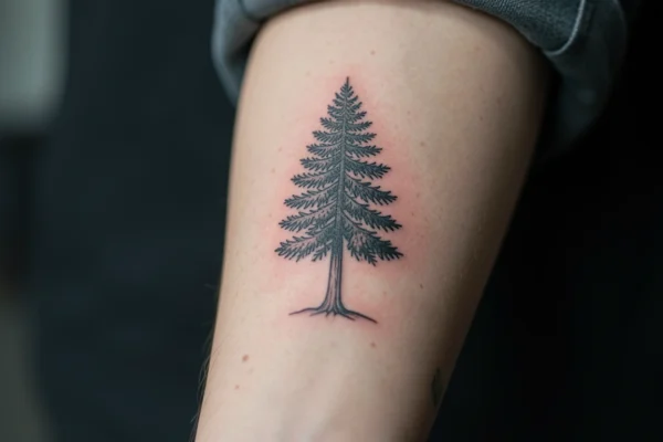 15 Profound Pine Tree Tattoos That Carry Weight